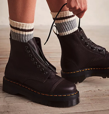 Dr. Martens SINCLAIR Burgundy Milled 
