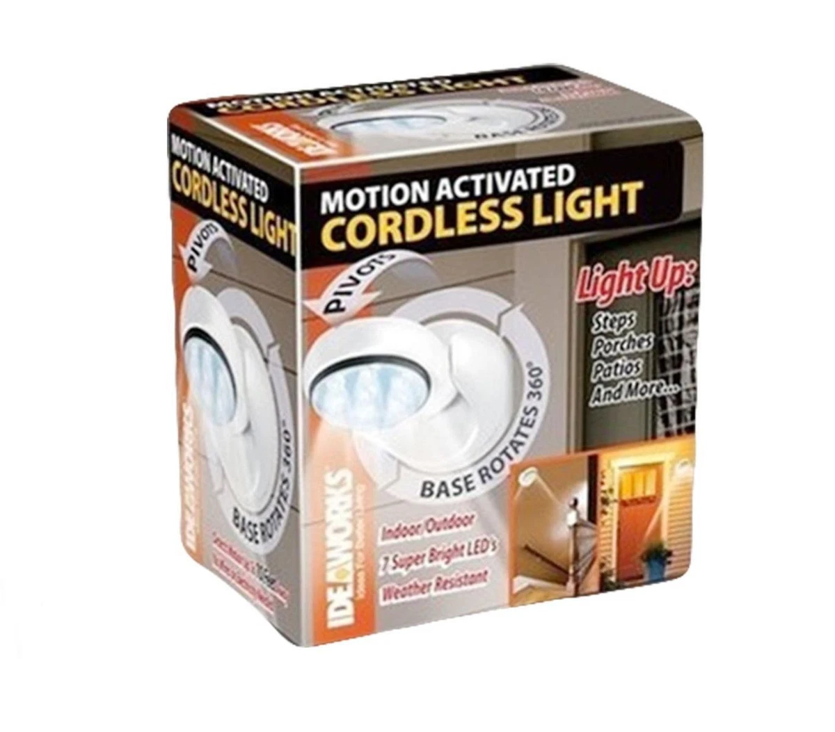 Ideaworks motion activated clearance cordless light