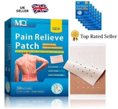 Pain Relief Patches Arthritis Herbal Remedy Heat Patches Back Knee Neck Shoulde