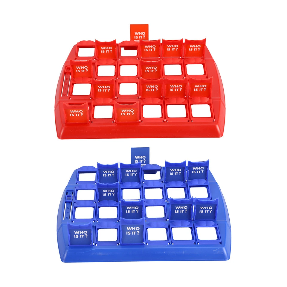 Who Is It Who Am I Guess Who Family Fun Social Memory Guess Strategy Juego de Mesa Foto 4 de 4