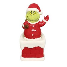 Studio Brands Santa Grinch in Chimney Salt  Pepper Shakers 6009064