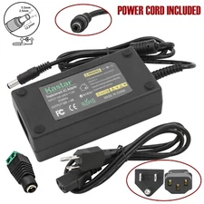 Kastar 12V 4A 48W AC/DC Power Supply Adapter for LED Strip Light LCD Monitor TV