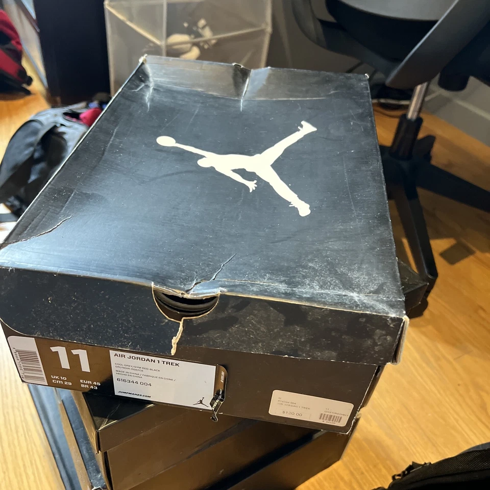 Talla 11 - Jordan 1 Trek Cool Grey - 616344-004 Foto 2 de 4