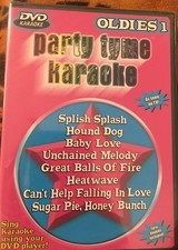 BRAND NEW STILL SEALED PARTY TYME KARAOKE- Oldies, Vol. 1 DVD; 8 8 Songs