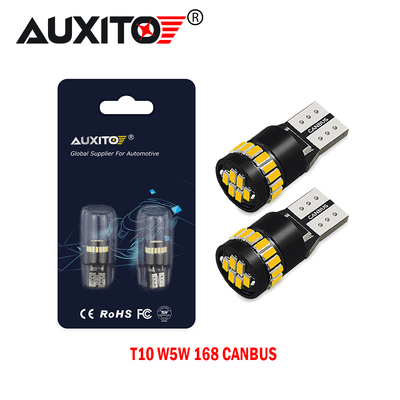 2 x 9 SMD LED CANBUS ERROR FREE CAR SIDE LIGHT BULBS T10 W5W 501 194 PURE WHITE