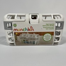 Munchkin Deluxe High Capacity Dishwasher Basket 25 Larger New With Package Gray