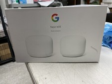 Google Nest Wifi Router and a Point - Snow GA00822-US