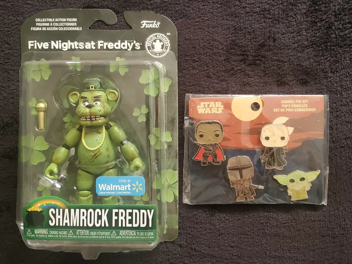  Funko Pop! Five Nights at Freddy's - Shamrock Freddy (Walmart  Exclusive) : Toys & Games