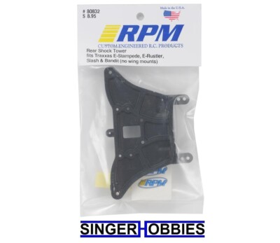 RPM RPM80832 Rear Shock Tower Traxxas Stampede, Slash, Rustler, Bandit NEW HH