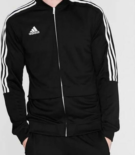 ADIDAS Sereno Pro Tracksuit Jacket Boys Black Size UK 7-8 Years #REF77 |  eBay
