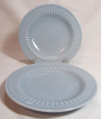Royal Doulton London 1815 SYMPHONY BLUE Two (2) Bread Plates GC