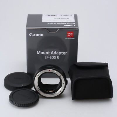 【MINT】Canon Mount Adapter EF-EOS R for RP, EOS R, EOS R6 R5 English Manuals