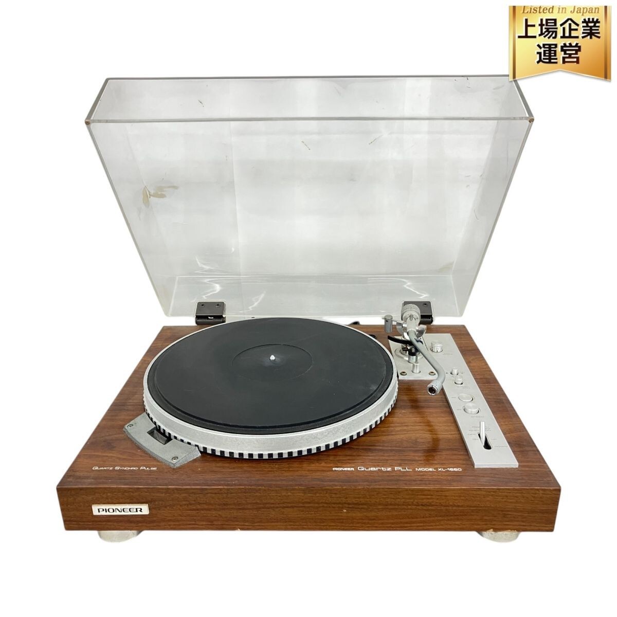 Pioneer XL-1550 tocadiscos estéreo accionamiento directo probado Japón