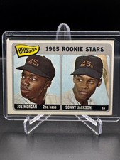 1965 TOPPS! JOE MORGAN! RC! SONNY JACKSON! RC! HOUSTON 45’S #16 VG-EX!