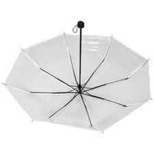  Foldable Umbrella Windproof Strong Transparent Umbrellas for Rain Travel