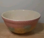 Vintage Hull Pottery Sunglow Mixing Bowl Sun Glow Pink Yellow - 1940s - 9 1/2”