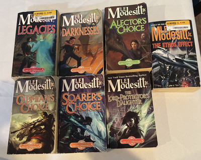 L.E Modesitt Jr Six Corean Chronicles Books + Ethos L.E. Modesitt Jr. Lot of 7
