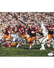 Billy Kilmer signed 8x10 Photo Washington Redskins Football JSA Authentication