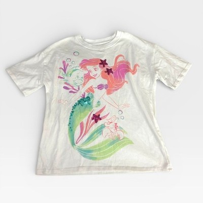 Disney Jumping Beans The Little Mermaid Ariel T-Shirt Girls Size 8