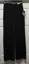 New Reebok Sport Womens Regular Fit Black Cotten Pants SIZE XS NWT