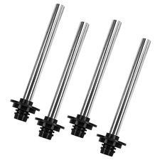 4 Pcs Universa Bar Sink Overflow Pipe, Stainless Steel Bar Sink Drain Overflo...