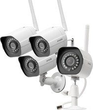 Zmodo 1080P Full HD Outdoor Wireless Security Camera System, 4 Pack Smart Home I 10