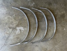 1966 Olds Starfire Chrome Wheel Opening Moldings