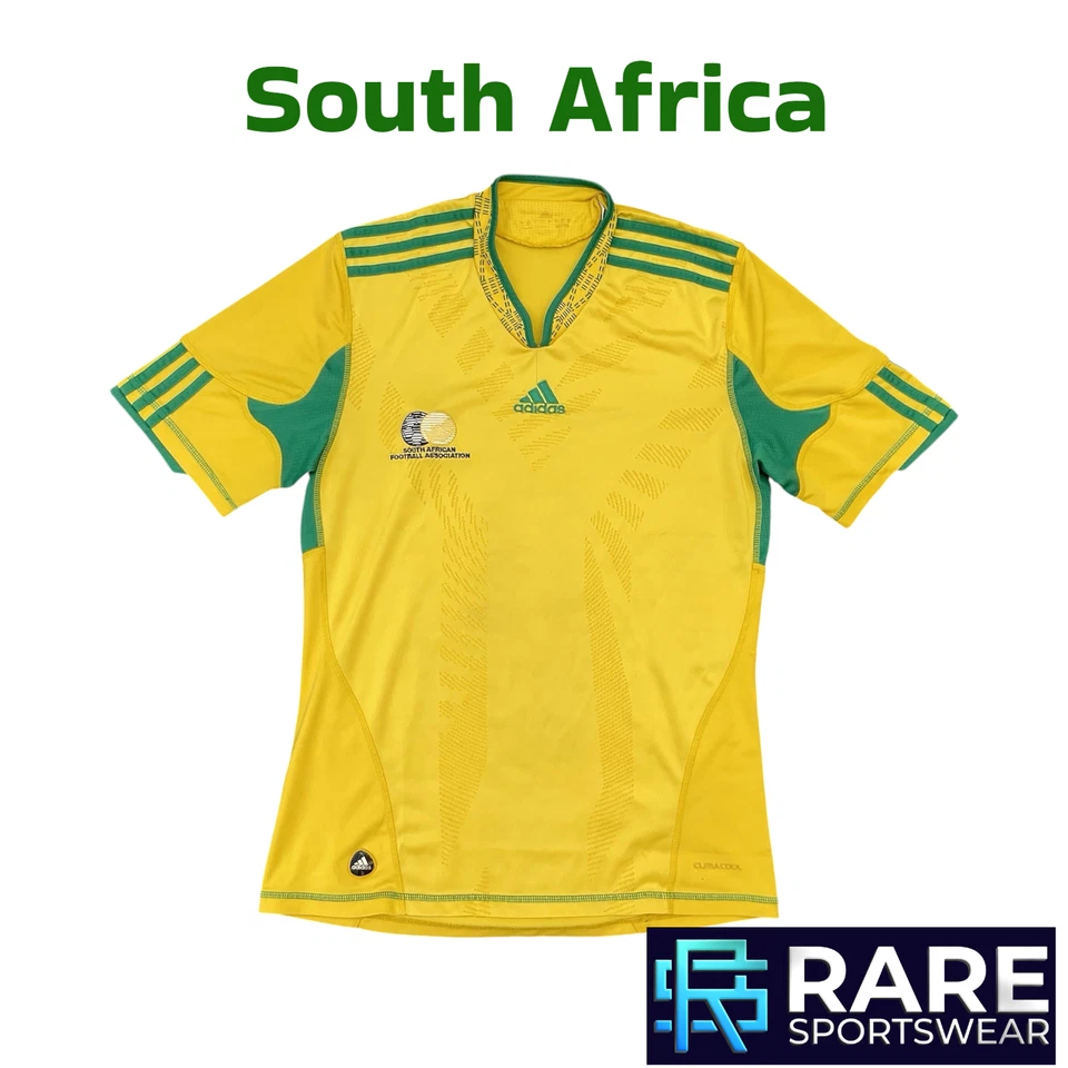 SOUTH AFRICA 2010-11 HOME FOOTBALL SHIRT SMALL ADULT (GOOD) ADIDAS CODE P41442 - Image 1 of 4