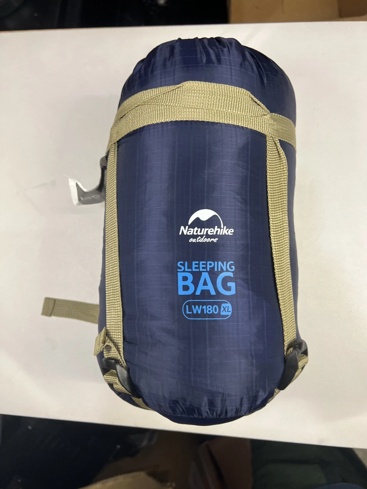 Naturehike Ultralight Sleeping Bag w/ Compression Sack LW180 Blue Camping Hiking