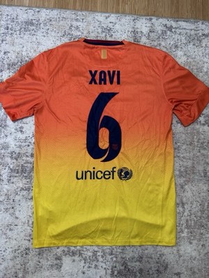 Nike FC Barcelona 2012-13 Away Jersey - Stadium Version #6 Xavi