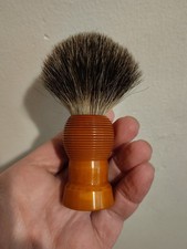 Vintage Kent Shave Brush With A New 22mm Pure Badger Knot