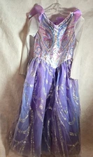 Kids Deluxe Wicked For Good Glinda Dress Costume Disguise  Size XS 3T/4T  NWOT