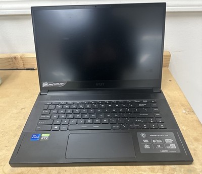MSI GS66 Stealth 11UH-021US i7-11800H 32GB RAM No SSD/OS