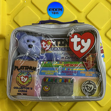 1999 TY BEANIE BABIES Platinum Edition Official Club Membership Kit NIB 