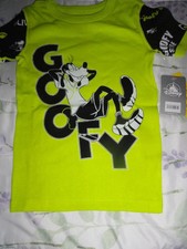 Size 6 GOOFY 2 Piece Pajama Set NIP Disney