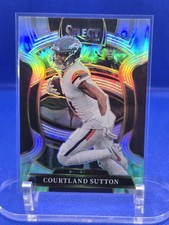🔥 2024 Panini Select Courtland Sutton Prizm Club Level #240 Broncos Football 🔥