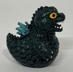 Godzilla Duck Figure Hard Plastic Unbranded Kaiju EUC Jeep Ready