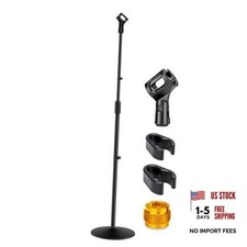 Microphone Stand, Mic Stand Floor Detachable Boom Mic Arm Stands with