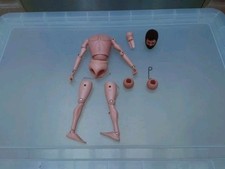 Vintage Action Man Figure Brown Bearded Head Palitoy 1964 Needs Restringing 