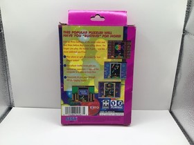 TESTED Sega GAME GEAR Puzzle BUST A MOVE Completed with Manual/Box CIB