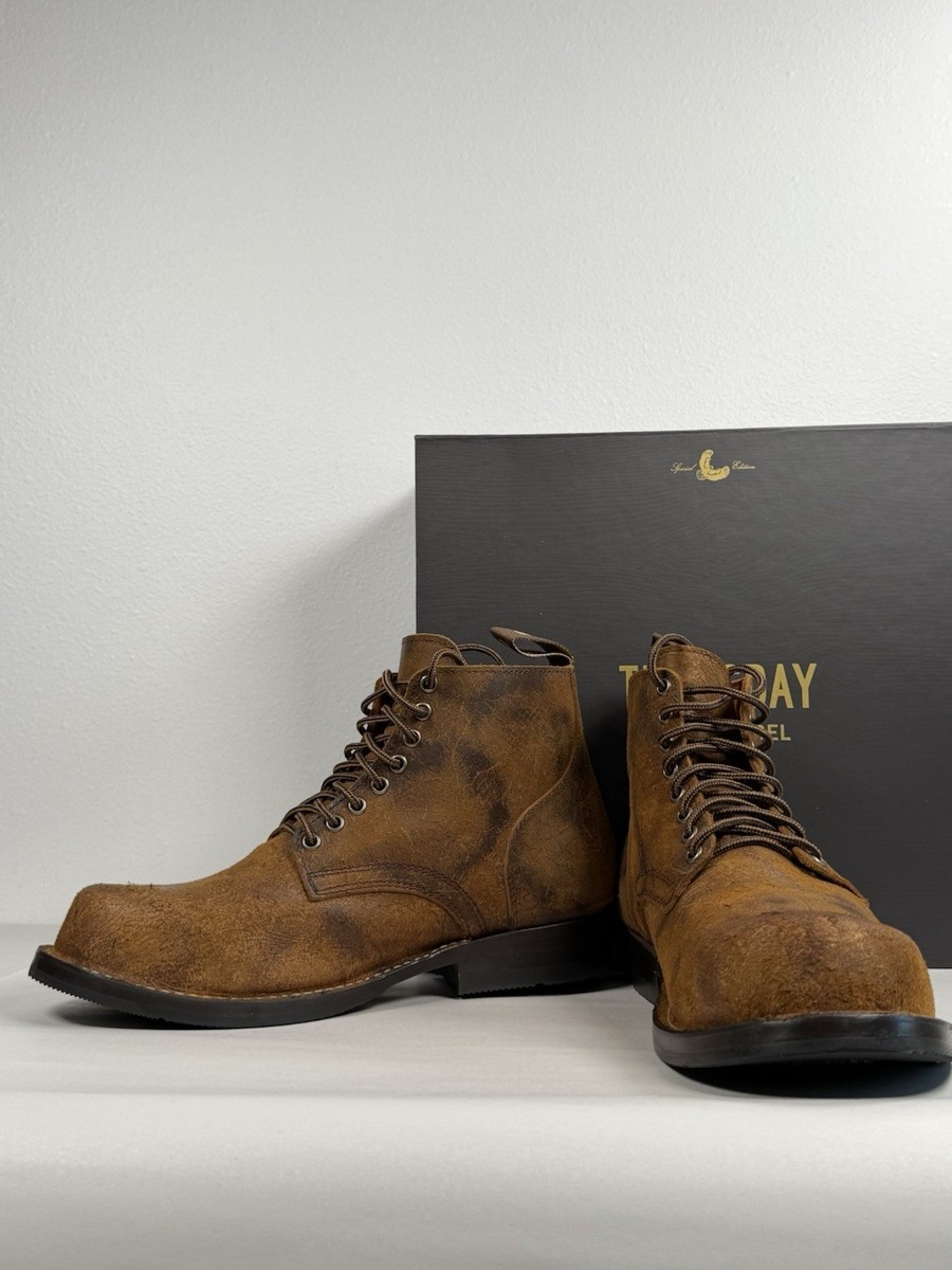 Thursday Boot Co. Men’s Brawler Size 11 Bronze Brown Rambler Black Label Series View 4