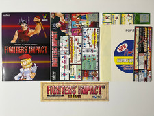 Fighters' Impact / Fighters' Impact A Taito FX-1B Sistema Arcade Conjunto de Arte Japón