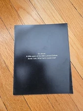 Arctic Cat Snowmobile 2001 Limited Edition Brochure