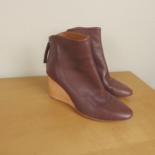 Coclico Boots Womens 39 8.5 US Brown Burgundy...