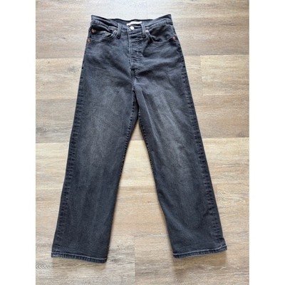 Levi's Ribcage Ankle Straight Jeans Women's 27