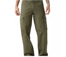 Levi's XX Cargo Baggy Men's Green Canvas Cotton Cargo Pants 30W Tapered