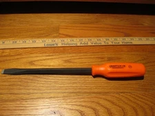 Rare NOS Craftsman professional orange handle screwdriver 41897 USA