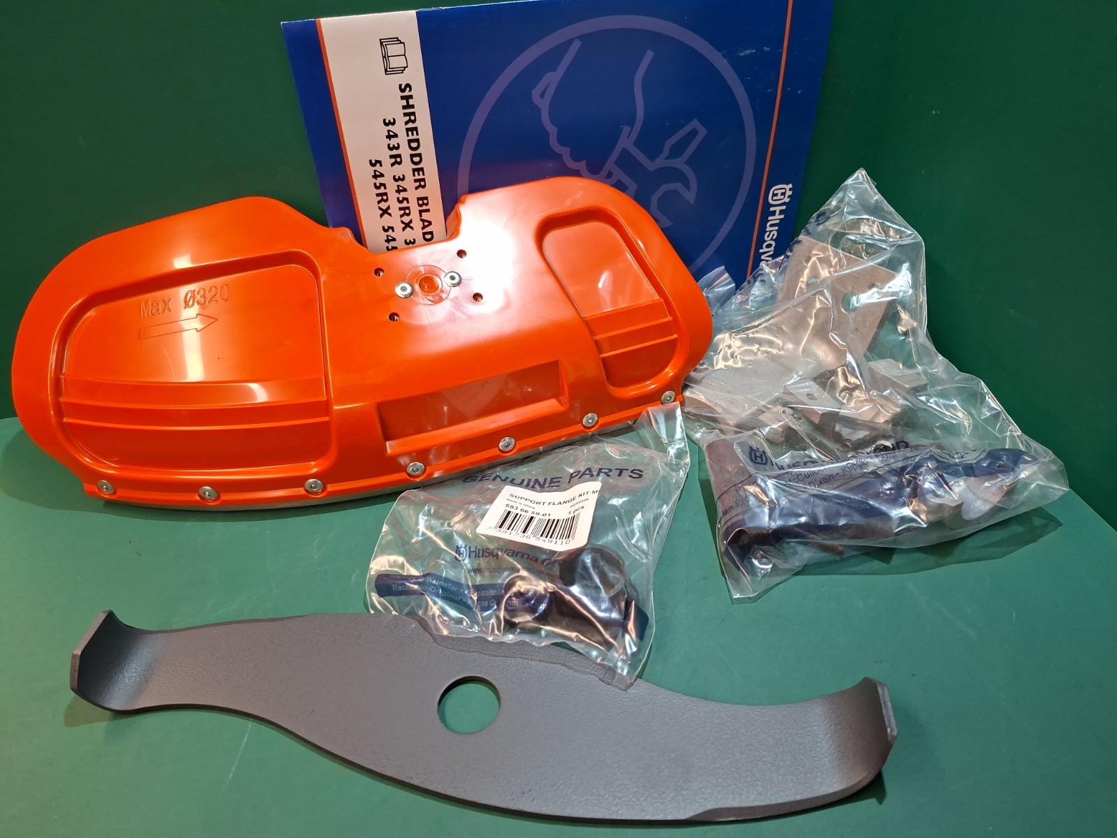 Shredder Blade Kit for Husqvarna Brushcutters - OEM No. 544 84 29 01