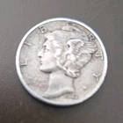 1944 Mercury Dime Silver 10C Circulated US Coin Uncertified Business Strike