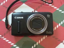 Black Canon PowerShot SX240 HS Digital Camera 12.1MP 20x Optical Zoom Time Lapse
